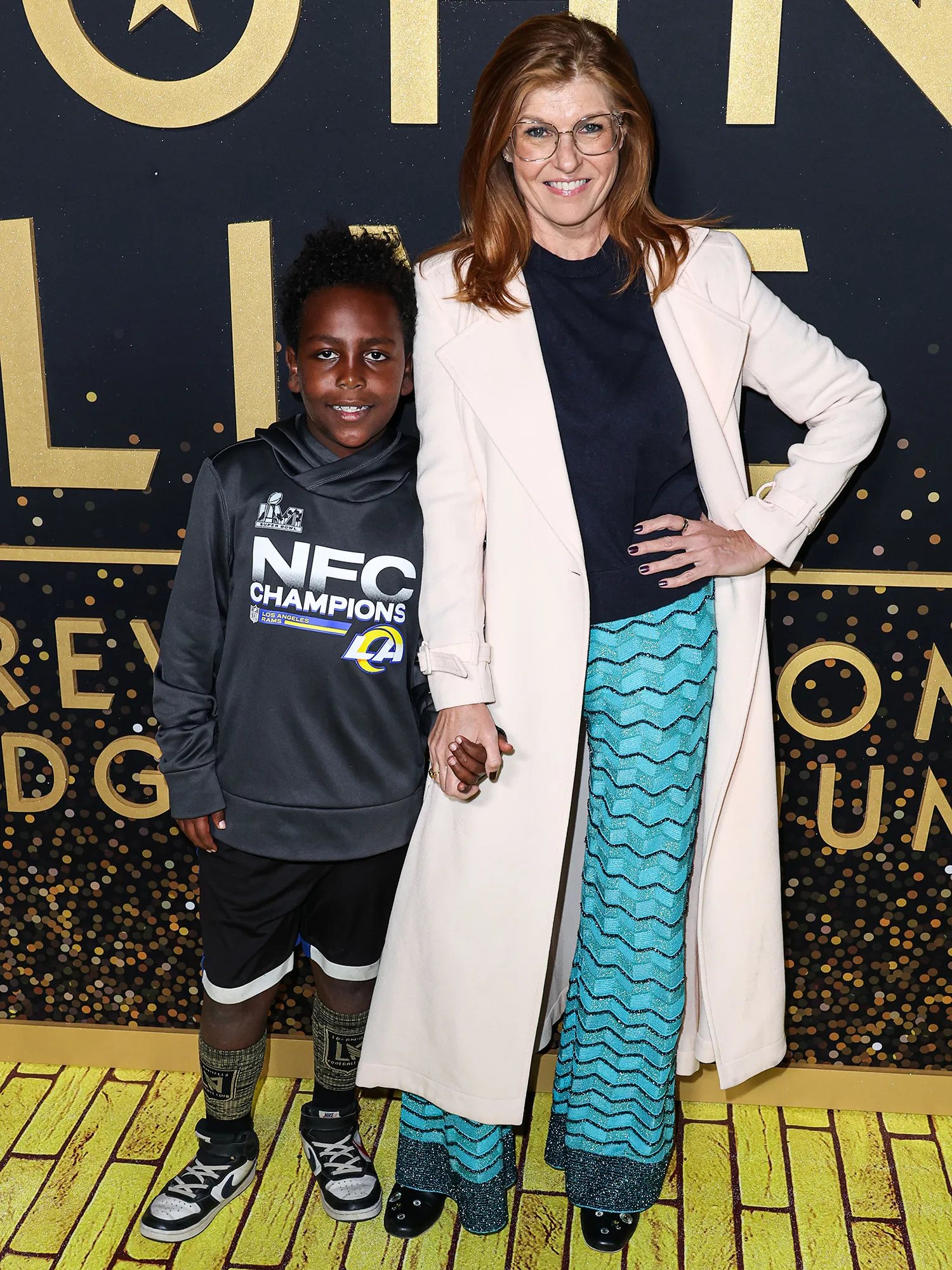 Connie Britton Shares Rare Photo With 'Sweetest' Son Yoby, 12, at Global Citizen in Paris