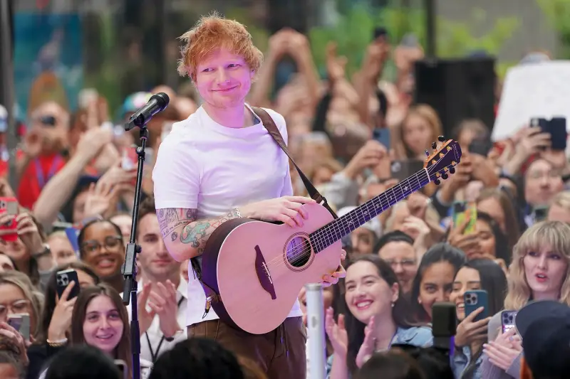 Ed Sheeran Hot Pics Today Show Citi Concert