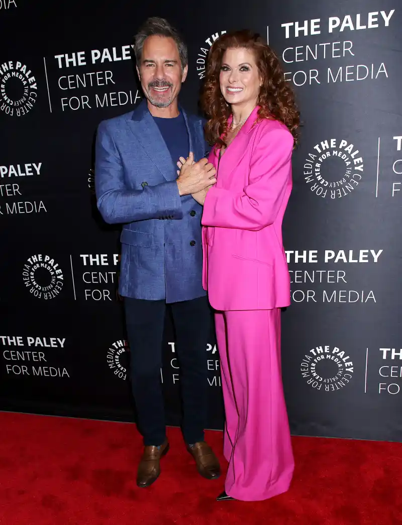 Eric McCormack and Debra Messing Eric McCormack and Debra Messing