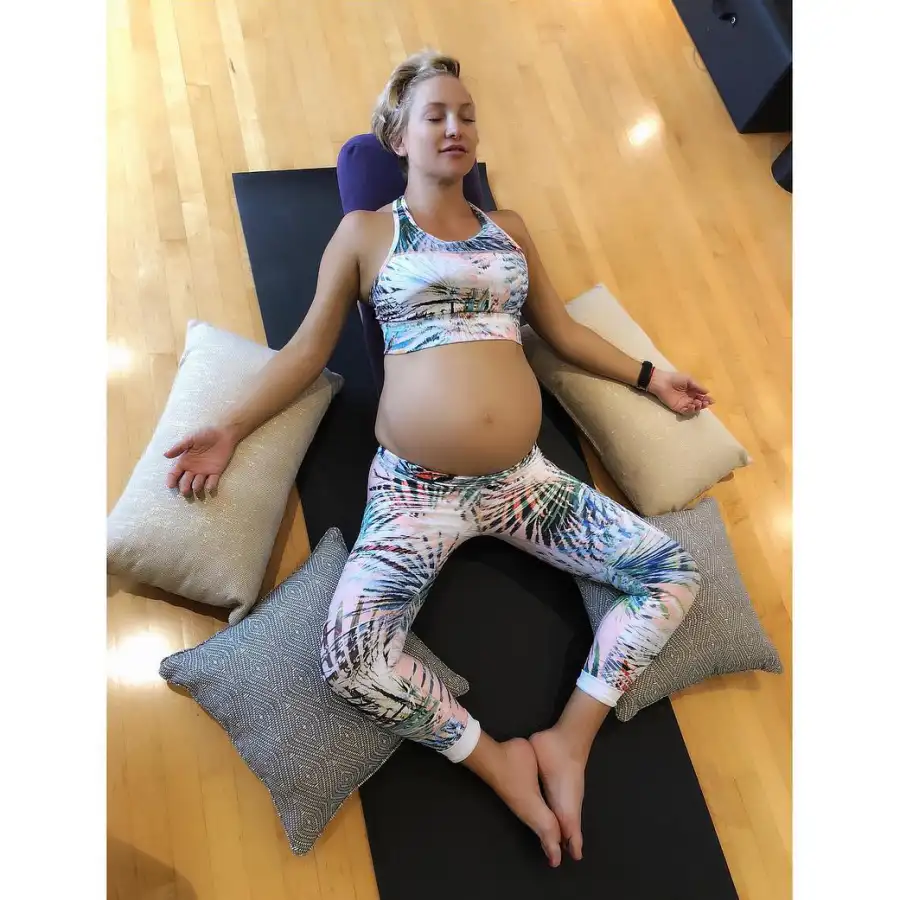 Expectant Celebrities Show Off Their Pregnancy Workouts Kate Hudson