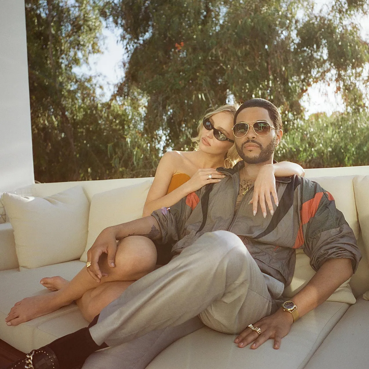 Feature A Guide to the Cringiest Sex Scenes From HBO Controversial Series The Idol Lily-Rose Depp The Weeknd