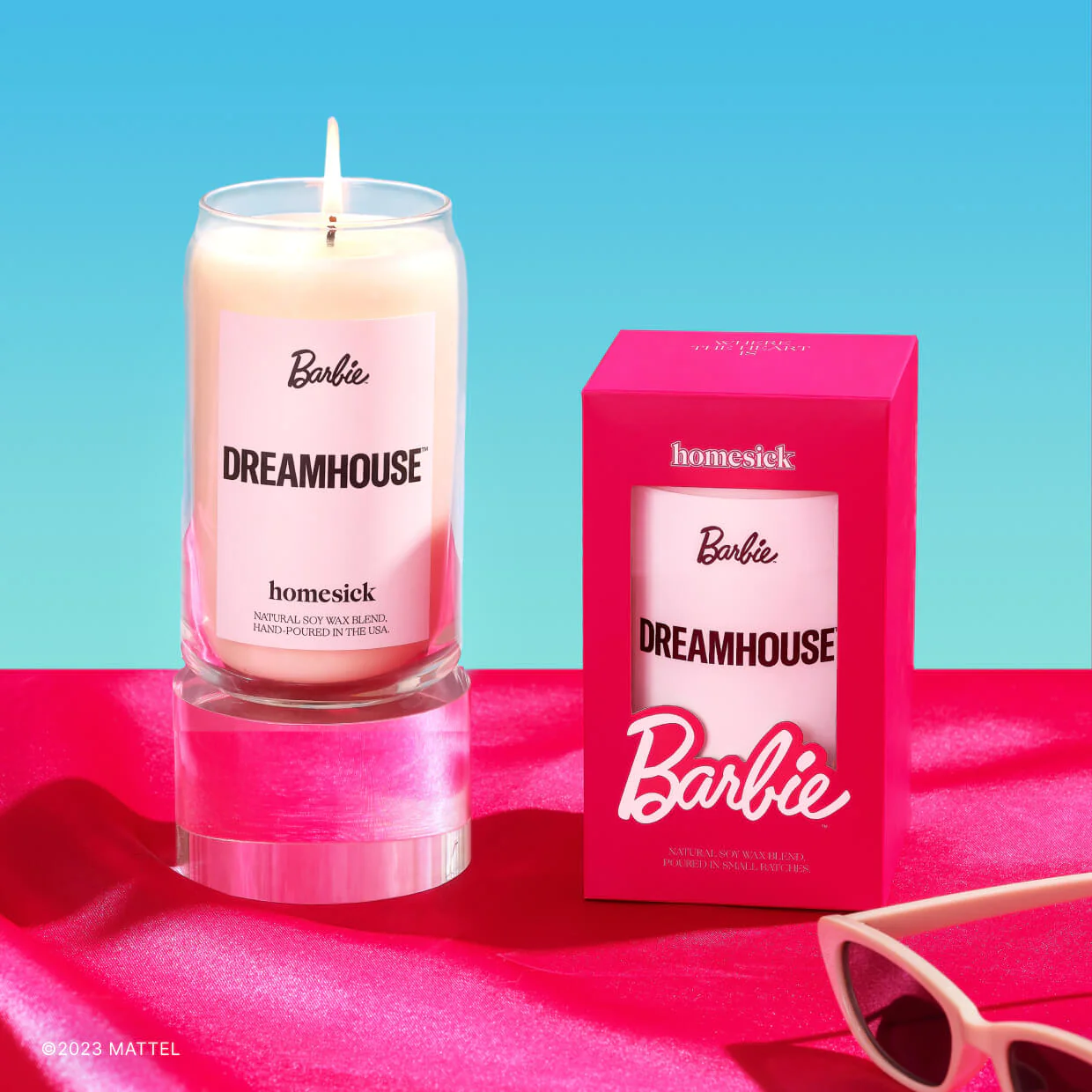 Barbie Dreamhouse candle