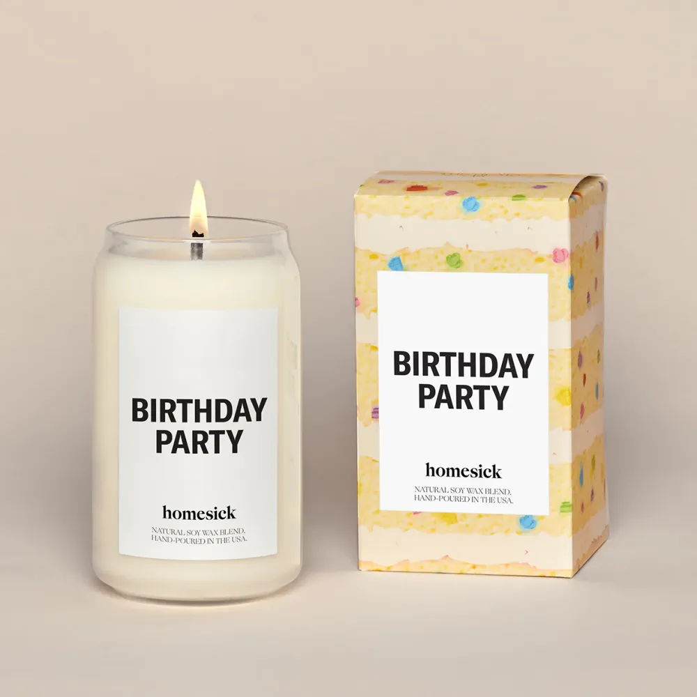 Birthday party candle