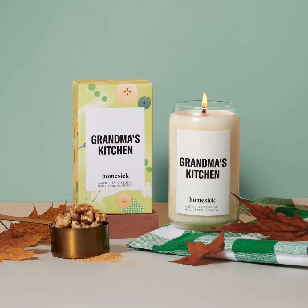 Grandma's kitchen candle