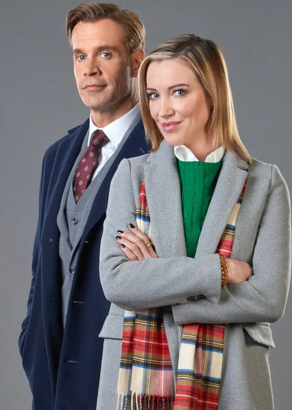 Katie Cassidy and Stephen Huszar's Timeline: From &lsquo;A Royal Christmas Crush&rsquo; Costars to Dating