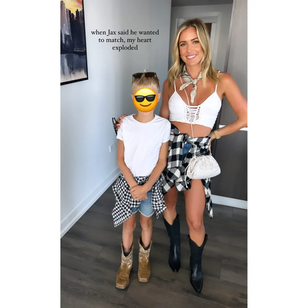 Kristin Cavallari and Son Jaxon Wear Matching Outfits at His Request: 'My Heart Exploded'