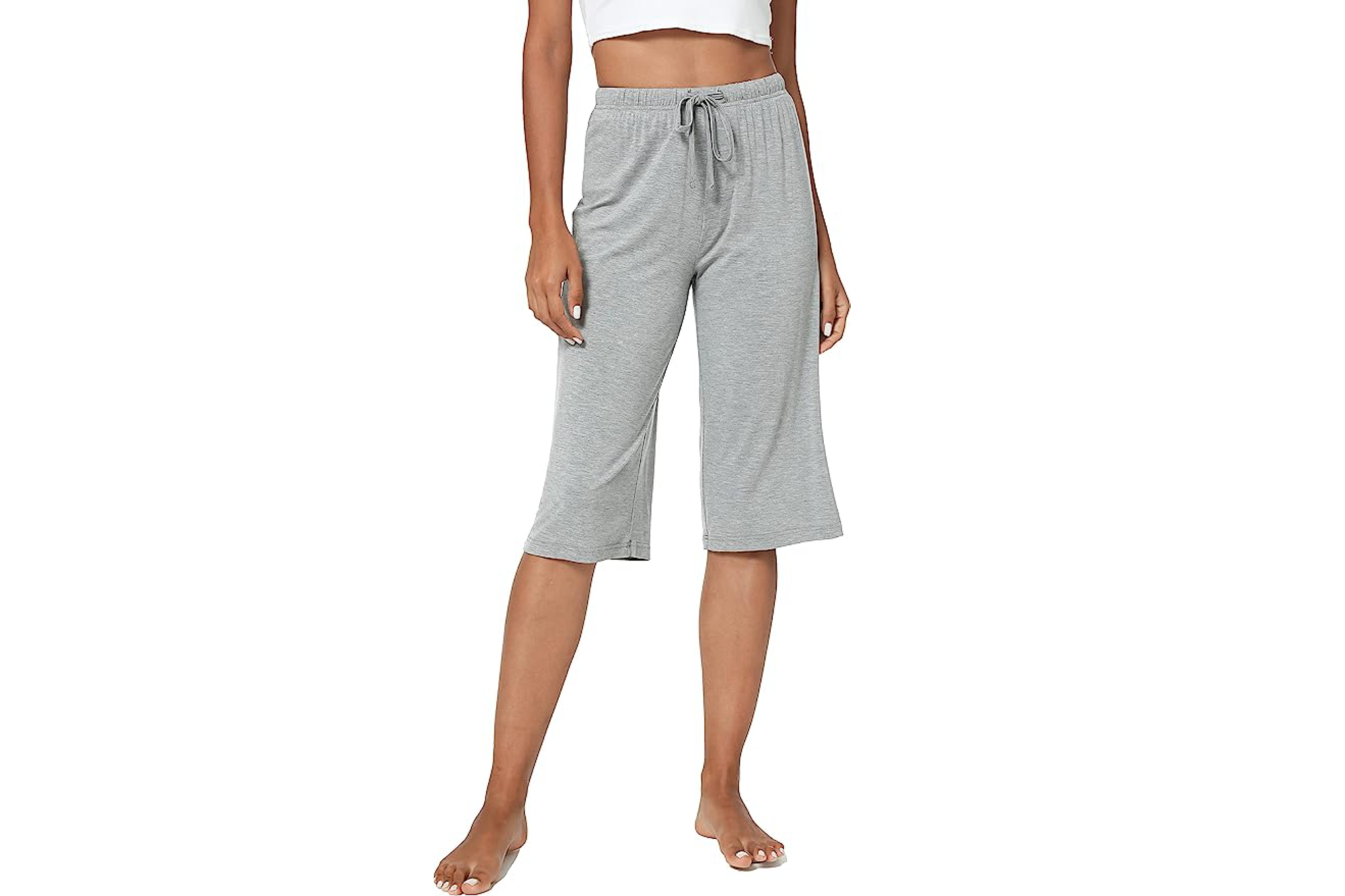 LazyCozy Bamboo Capri Pajama Pants