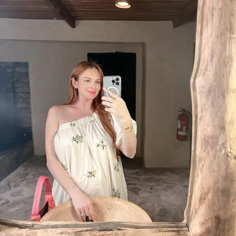 Lindsay Lohan's Pregnancy Has Been 'Smooth and Amazing' While Expecting Baby Boy With Husband Bader Shammas