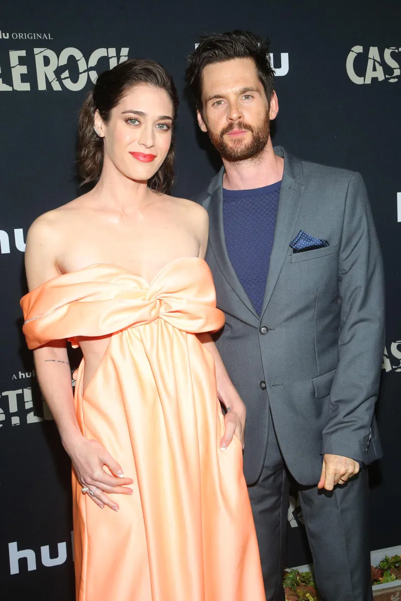 Lizzy Caplan and Tom Riley s Relationship Timeline- Inside Their Low-Key Romance-181 Lizzy Caplan and Tom Riley 'Castle Rock' TV Show, Season 2 premiere, AMC Sunset 5, Los Angeles, USA - 14 Oct 2019