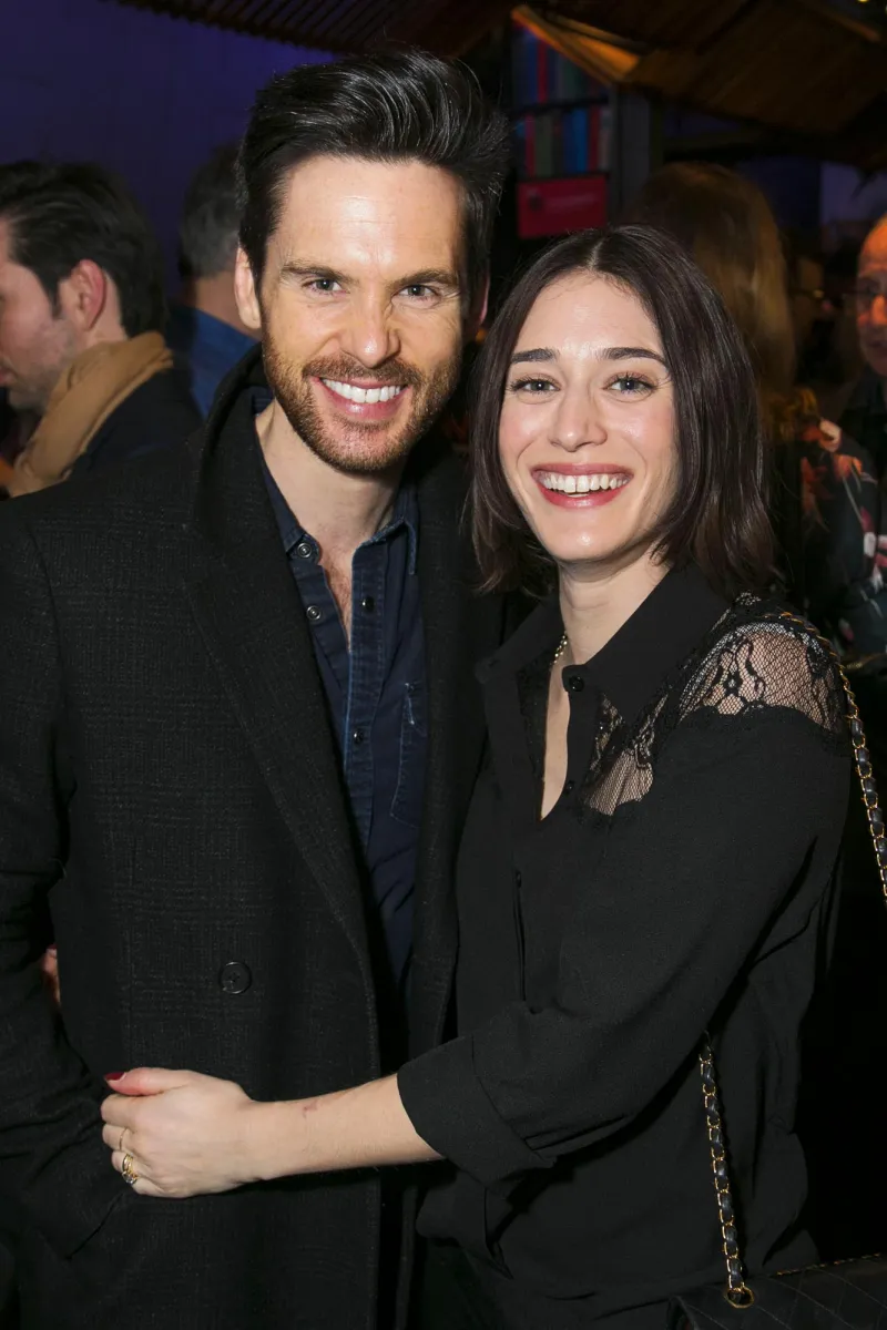 Lizzy Caplan and Tom Riley s Relationship Timeline- Inside Their Low-Key Romance-182 Tom Riley (Seth) and Lizzy Caplan 'Dry Powder' party, After Party, London, UK - 01 Feb 2018