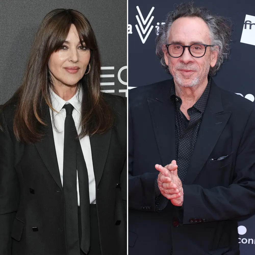 Monica Bellucci Confirms Romance With Tim Burton