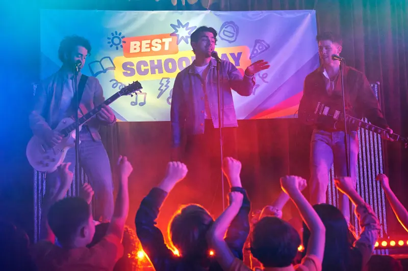 Nick Joe and Kevin Jonas Children’s Place Hot Pics