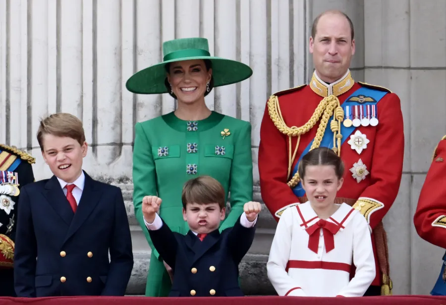 Prince William- Kate-s Kids Steal the Show at Trooping the Colour