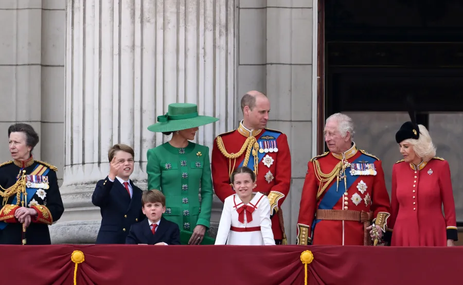 Prince William- Kate-s Kids Steal the Show at Trooping the Colour