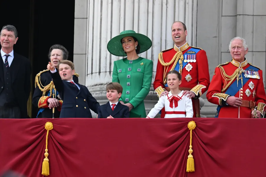 Prince William- Kate-s Kids Steal the Show at Trooping the Colour