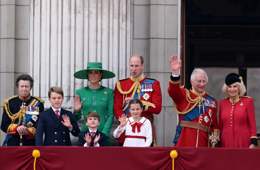 Prince William- Kate-s Kids Steal the Show at Trooping the Colour