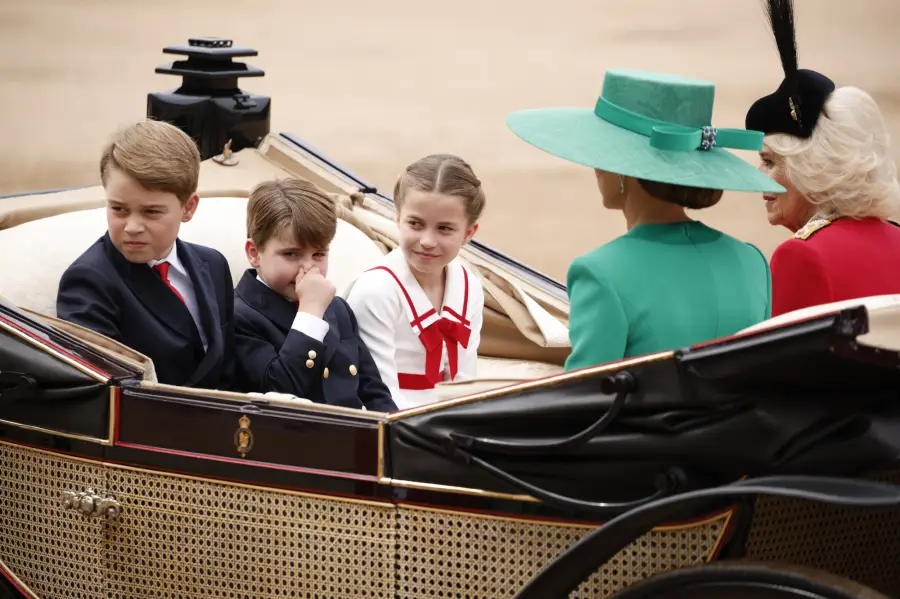 Prince William- Kate-s Kids Steal the Show at Trooping the Colour