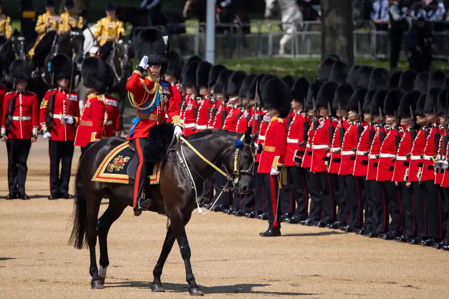 Prince William Praises Soldiers During Trooping the Colour Rehearsal After 2 Guards Faint