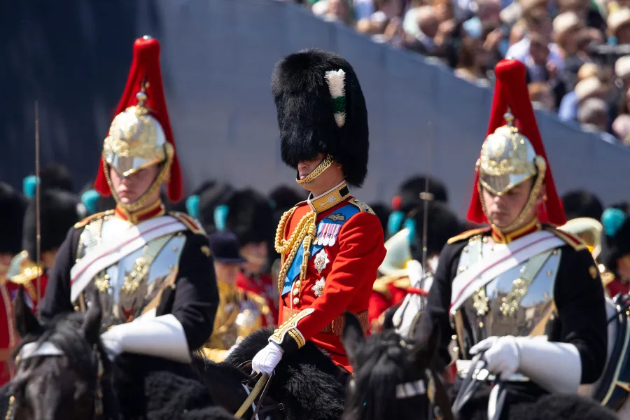 Prince William Praises Soldiers During Trooping the Colour Rehearsal After 2 Guards Faint