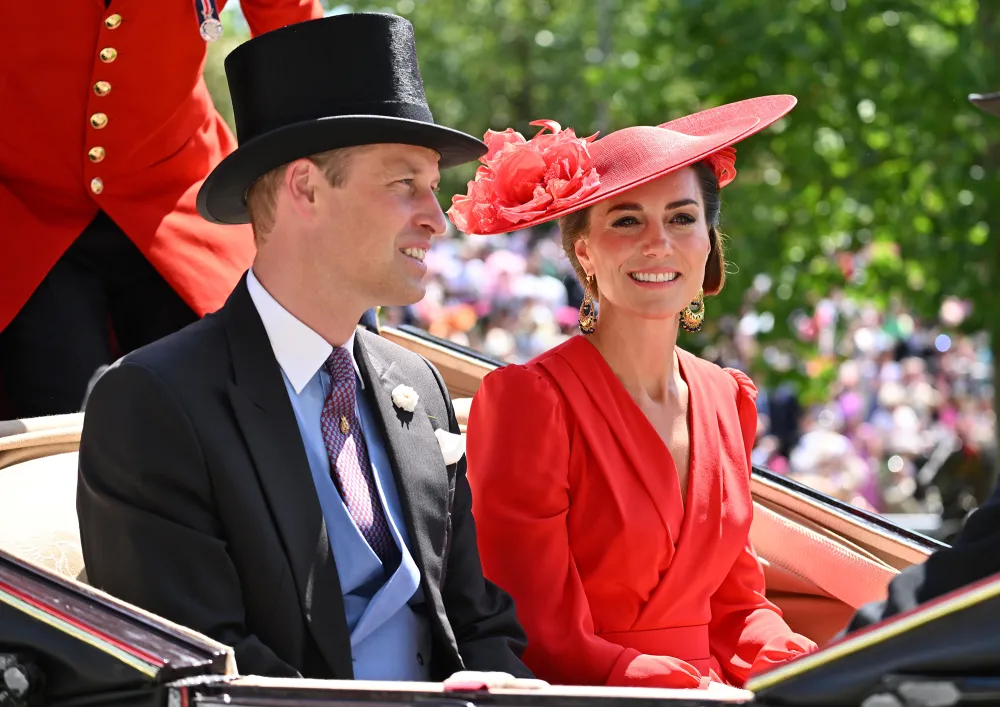 Prince William and Princess Kate Are All Smiles As They Arrive to Royal Ascot