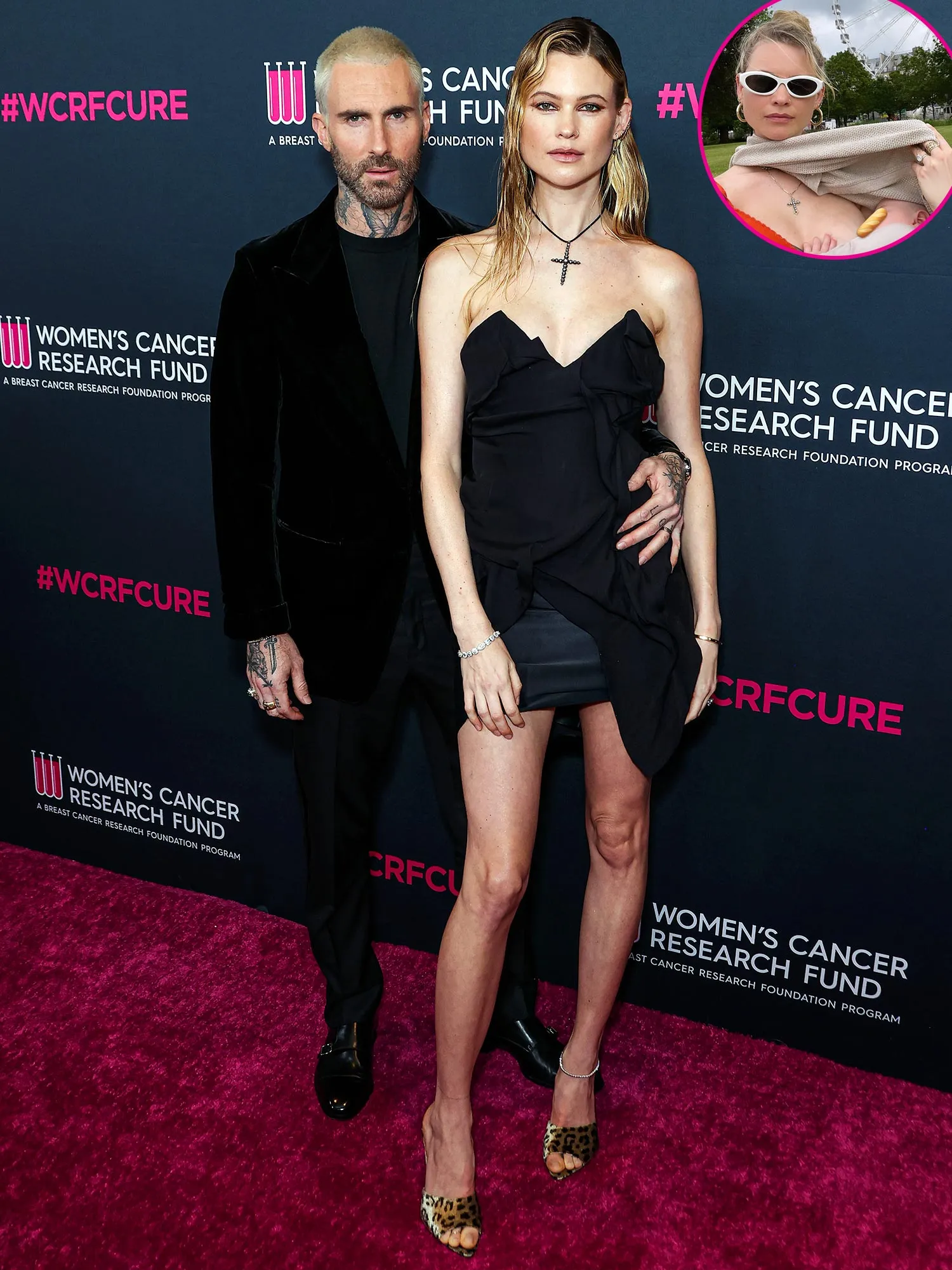 Promo Behati Prinsloo Shares Photo of Her Breast-Feeding 3rd Baby With Adam Levine