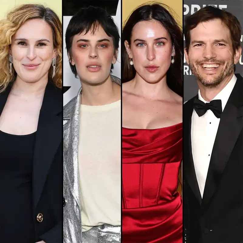 Rumer Tallulah and Scout Willis and Ashton Kutcher-s Quotes About Each Other Shutterstock (4)