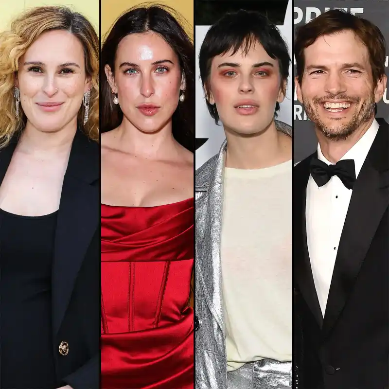 Rumer Tallulah and Scout Willis and Ashton Kutcher-s Quotes About Each Other Shutterstock (4)