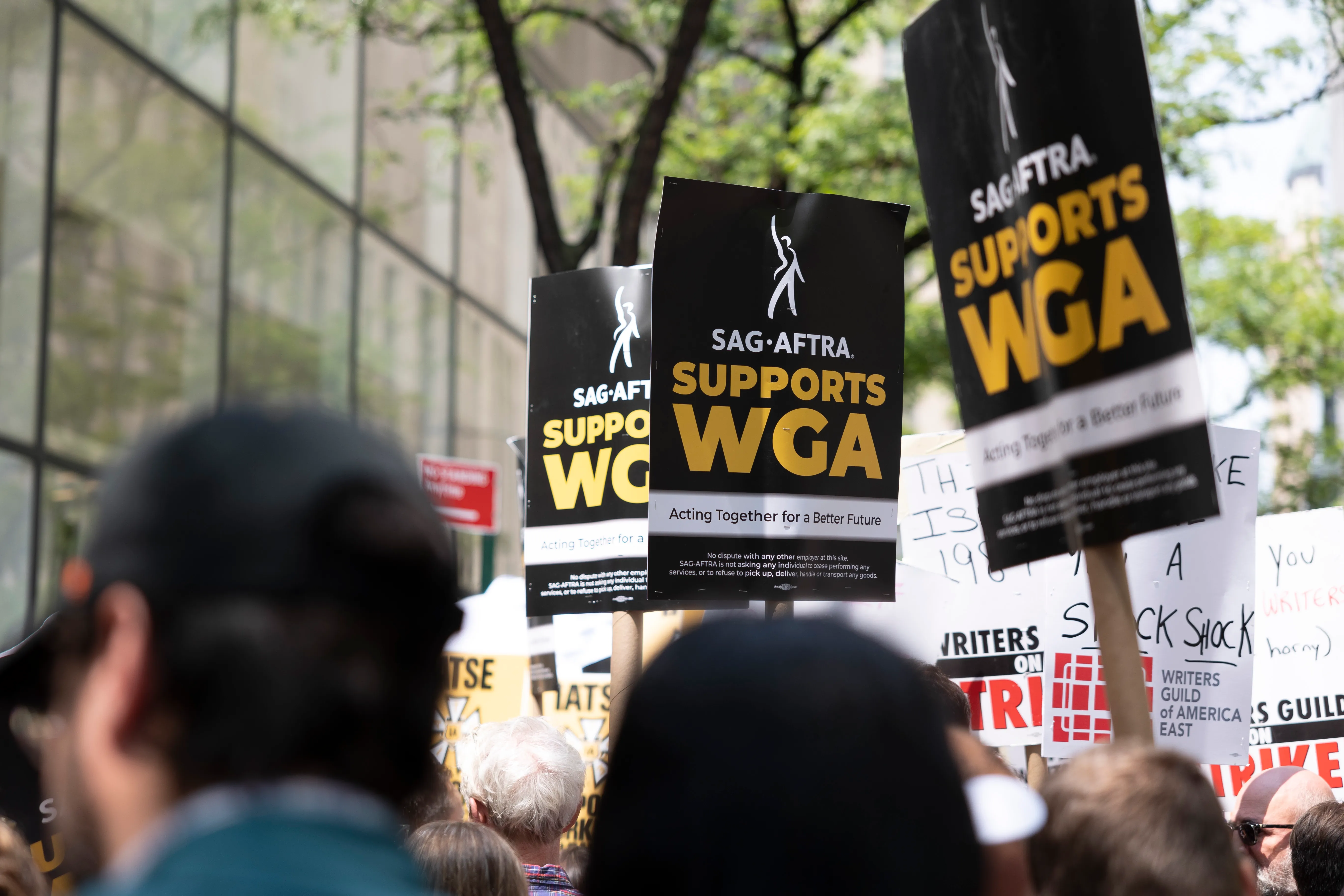 NYC: Writers Guild Of America Strike