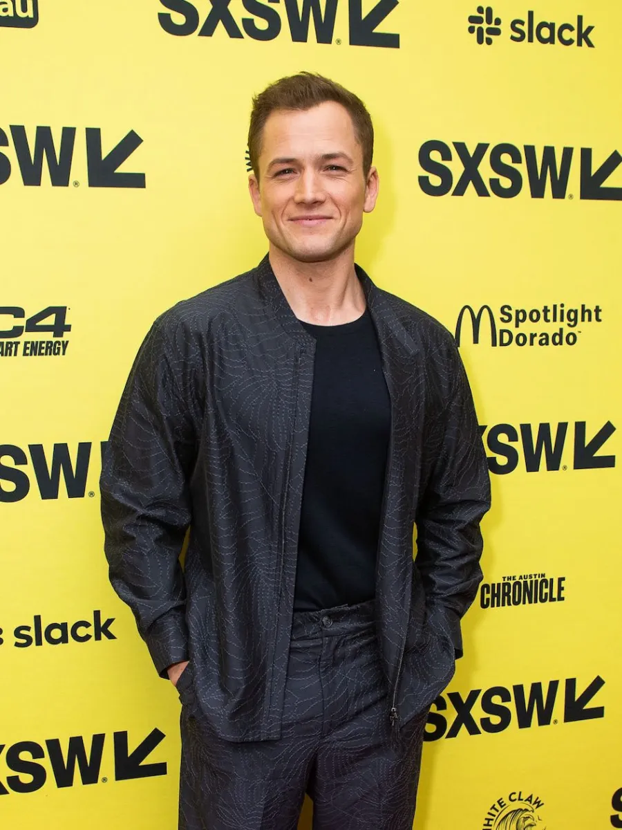 Social Media Breaks Taron Egerton