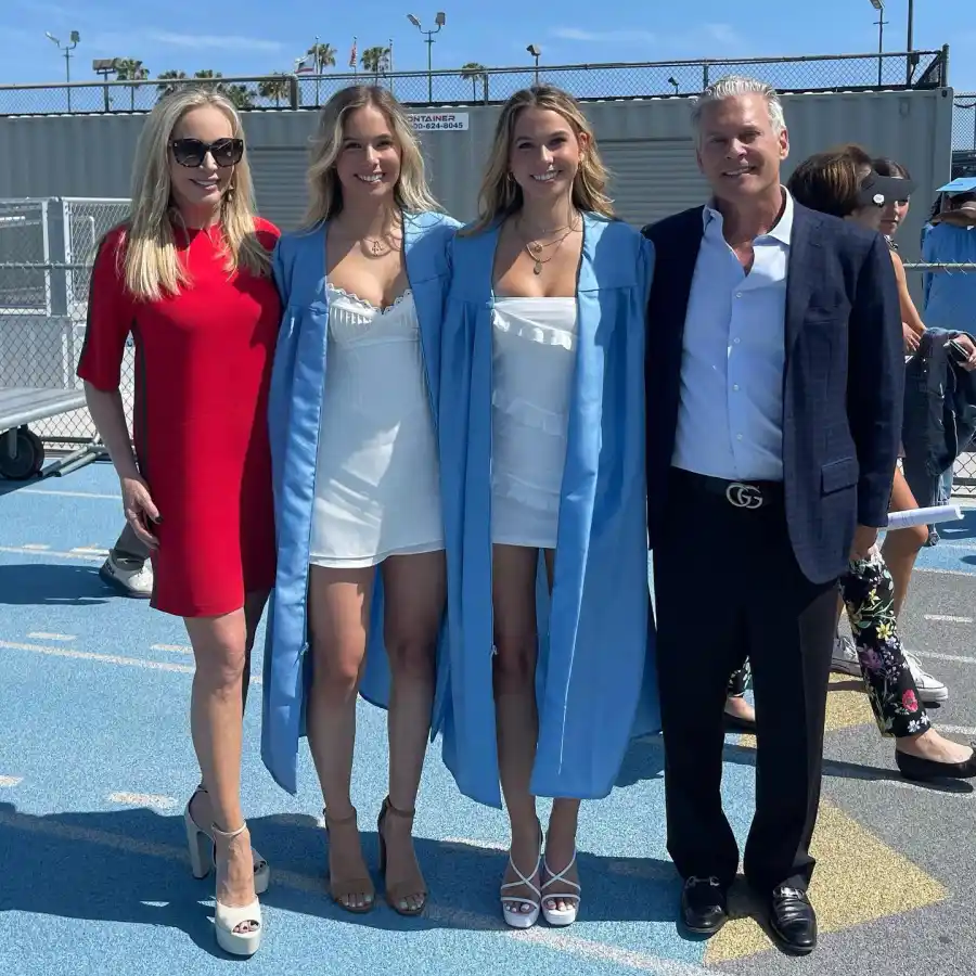 Stars Whose Kids Graduated in 2023 Stars Whose Kids Graduated in 2023 Stella and Adeline David Beador Shannon Beador