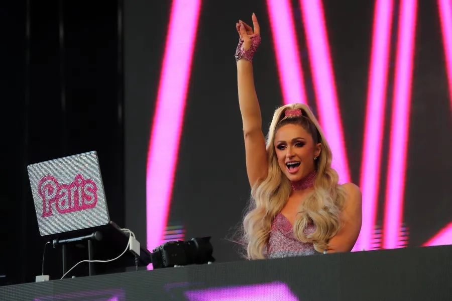 Stars at Pride 2023 Paris Hilton