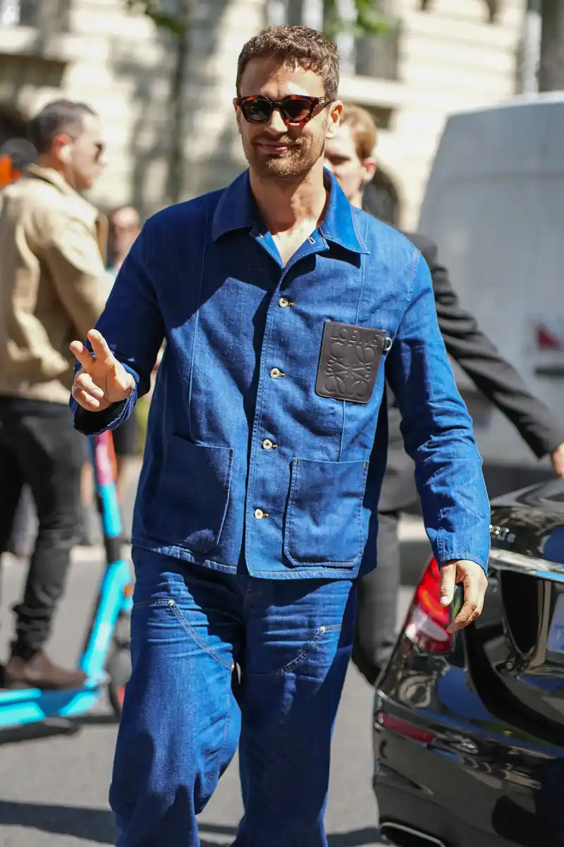 Celebs at Paris Fashion Week Men's Theo-James-