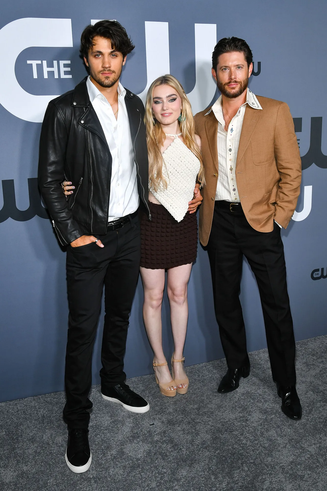 Drake Rodger, Meg Donnelly and Jensen Ackles.