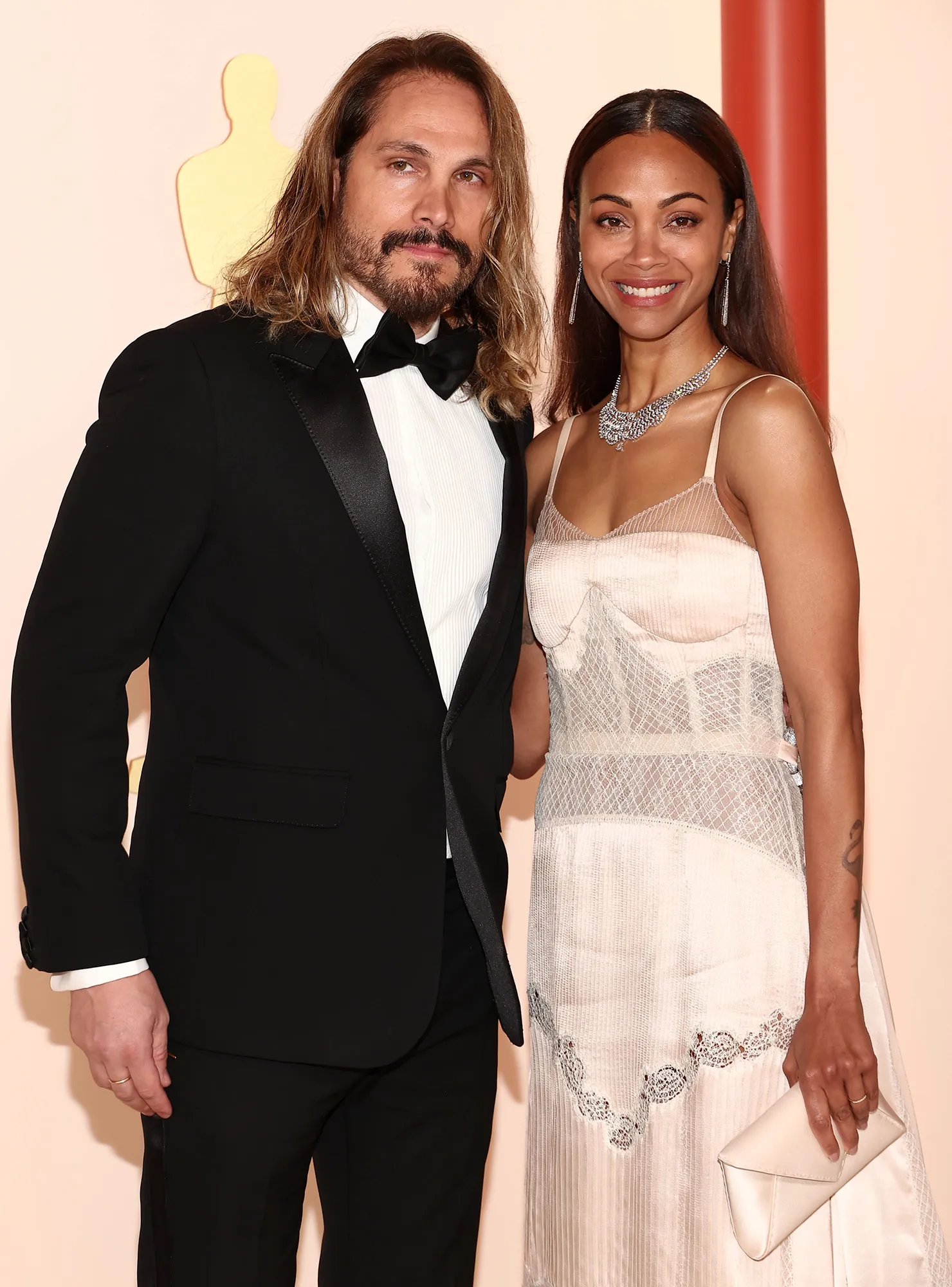 Zoe Saldana Poses Topless, Shows Rare Glimpse of Her Tattoo of Husband Marco Perego’s Face