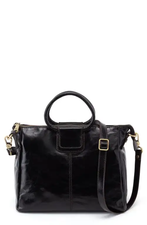HOBO Sheila Medium Satchel in Black at Nordstrom