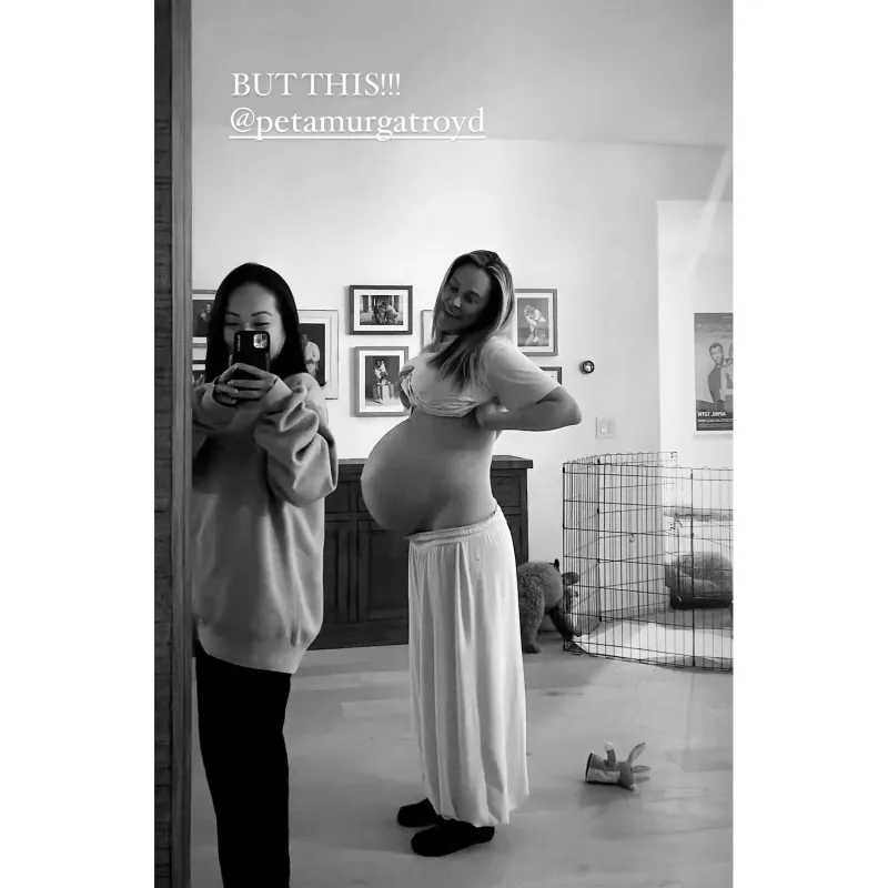 DWTS’ Peta Flashes Bare Baby Bump As She Reaches 39 Weeks