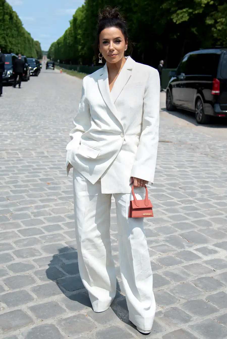 Celebs at Paris Fashion Week Men's eva-longoria-