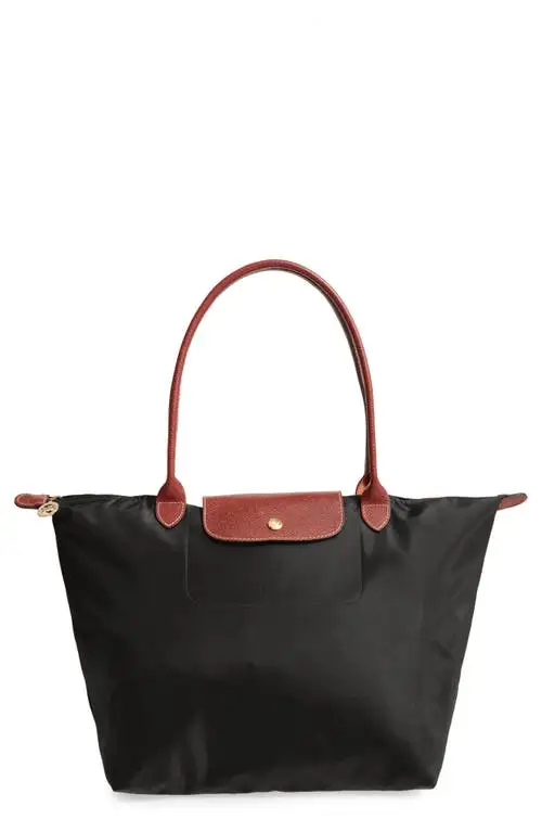Longchamp Large Le Pliage Tote in Black at Nordstrom