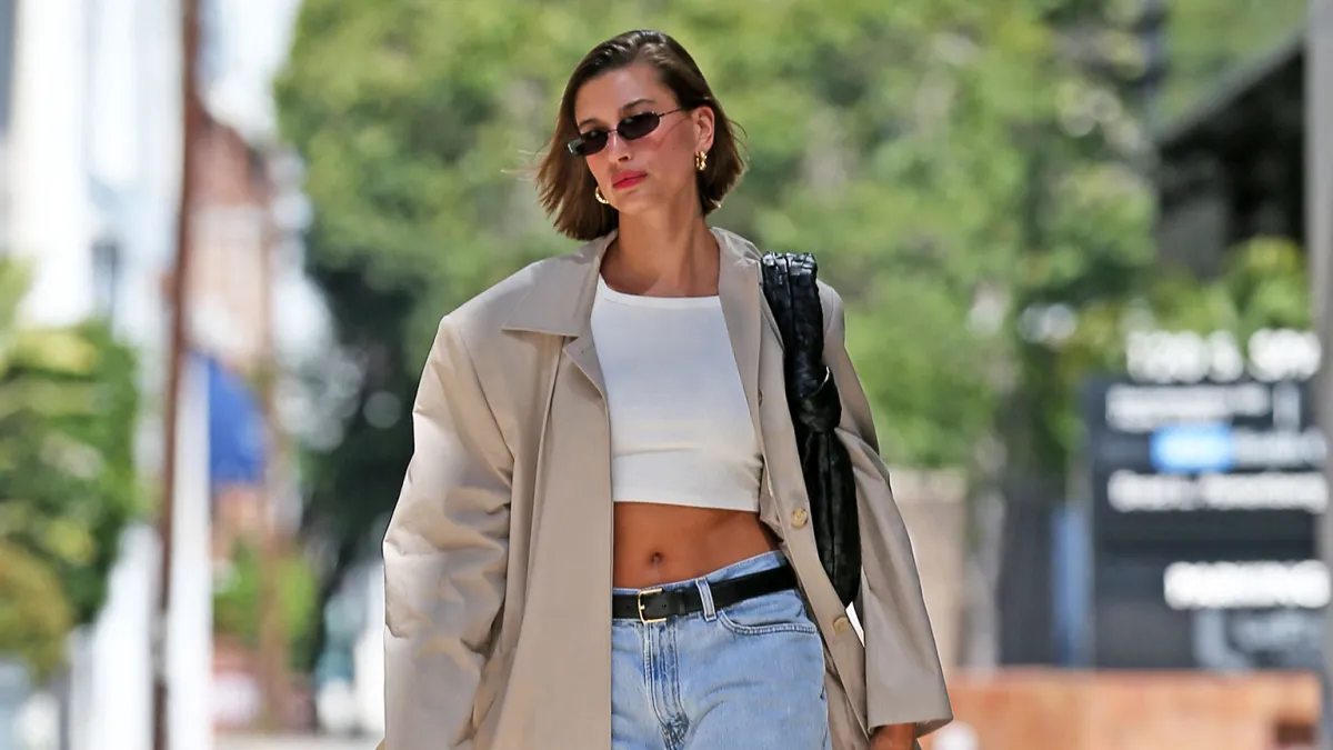 hailey-bieber-denim-shorts