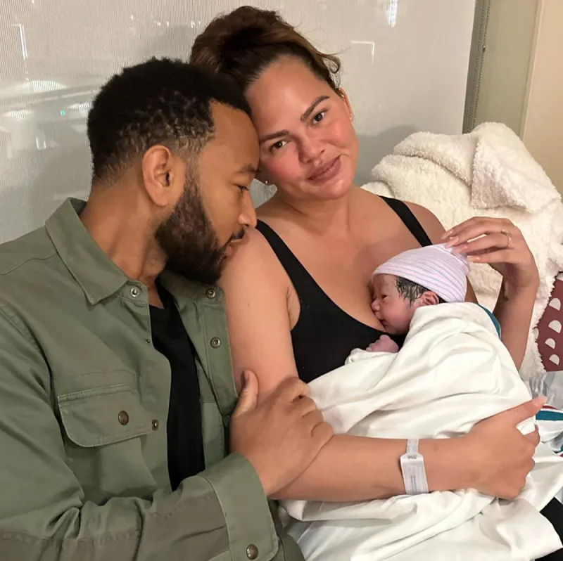 promo - John Legend and Chrissy Teigen / Celebrity Babies of 2023: See Which Stars Gave Birth This Year