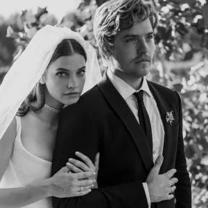 1 Reduster Dylan Sprouse and Barbara Palvin Wedding Album Vogue