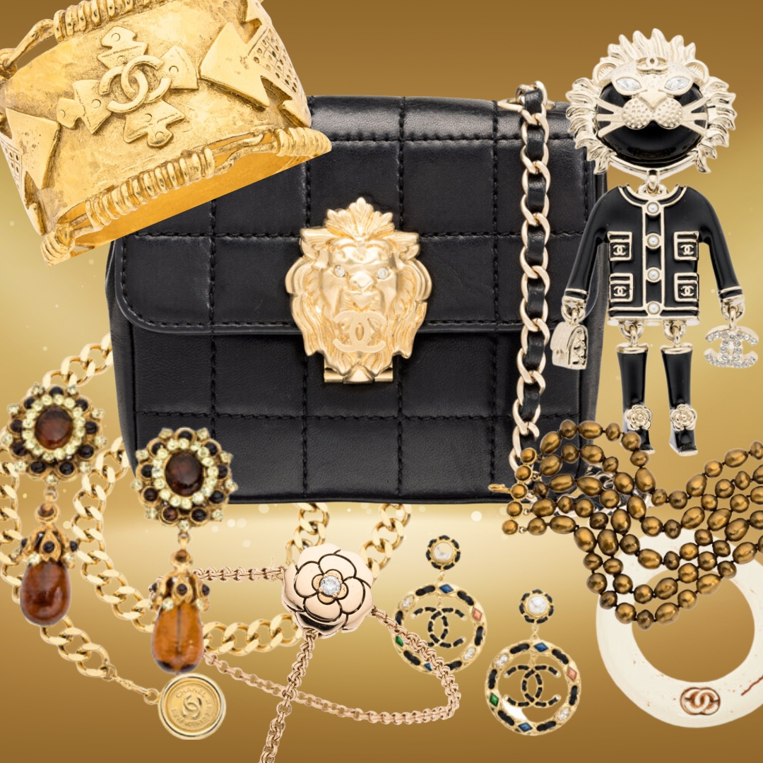 vintage and rare Chanel bags and jewelry at heritage auctions