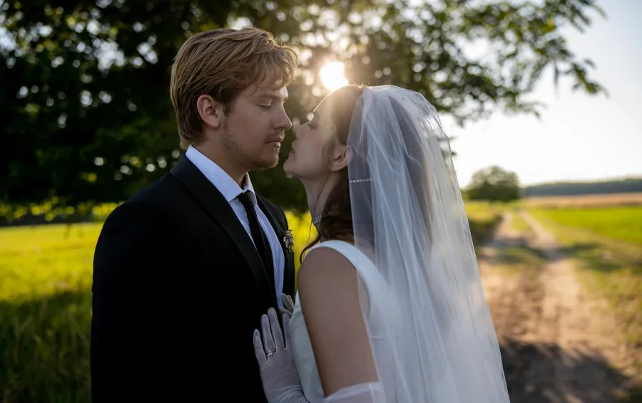 2 Bence Barsony Dylan Sprouse and Barbara Palvin Wedding Album Vogue