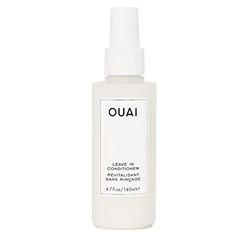 OUAI Leave-In Conditioner. Multitasking Mist that Protects Against Heat, Primes Hair for Style, Smooths Flyaways, Adds Shine and Detangles. Free from Parabens, Sulfates and Phthalates (4.7 oz)