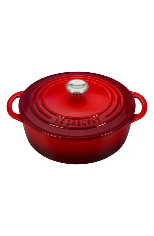 Le Creuset Signature 2.75 Quart Enamel Dutch Oven in Cerise at Nordstrom