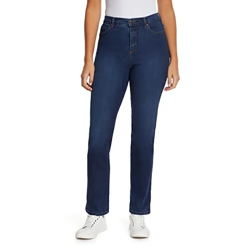Gloria Vanderbilt womens Amanda Classic High Rise Tapered Jeans, Scottsdale Wash, 16W