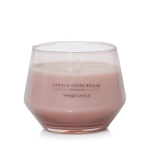 Yankee Candle Studio Medium Candle, Vanilla Cr&egrave;me Br&ucirc;l&eacute;e, 10 oz