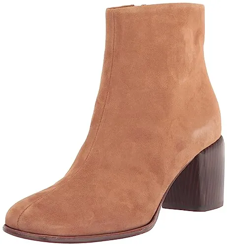 Vince Womens Women's Maggie Booties Ankle Boot, Tan Suede, 9