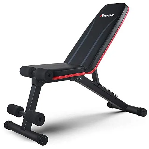 PASYOU Adjustable Weight Bench Full Body Workout Multi-Purpose Foldable Incline Decline Exercise Workout Bench for Replica Luxury Handbag Gym