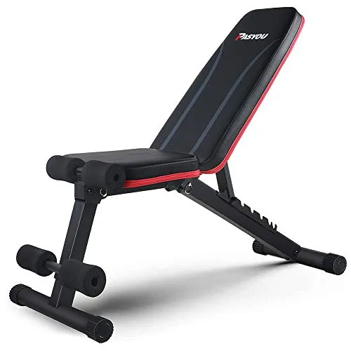 PASYOU Adjustable Weight Bench Full Body Workout Multi-Purpose Foldable Incline Decline Exercise Workout Bench for Replica Luxury Handbag Gym